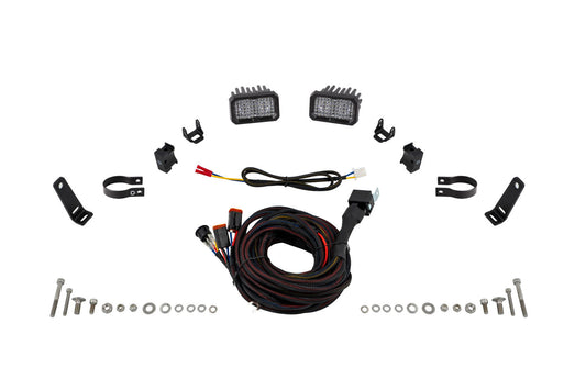 Stage Series Reverse Light Kit for 2021-20243 Polaris RZR Trail, Cool White (6000K) Pro White Flood