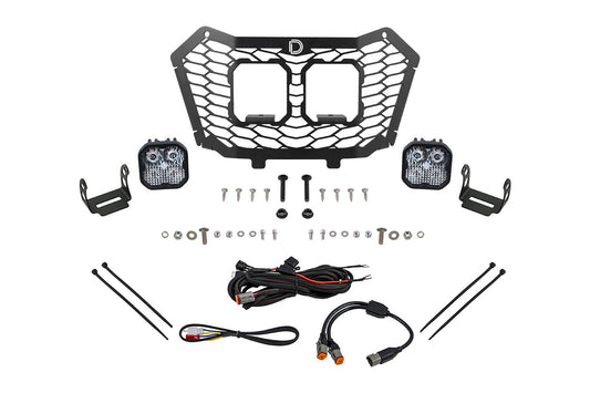 Stage Series LED Grille Kit for 2022-2024 Honda Talon, Cool White (6000K) Sport White Combo