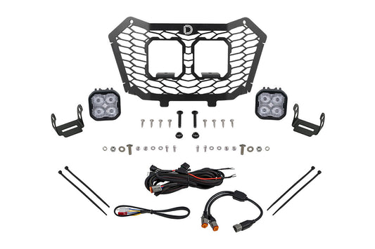 Stage Series LED Grille Kit for 2022-2024 Honda Talon, Cool White (6000K) Pro White SAE Fog