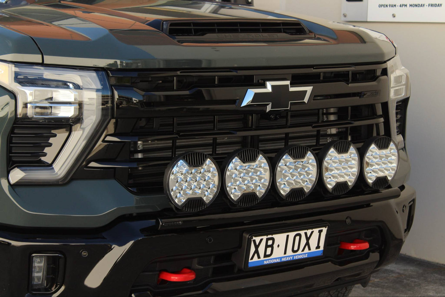 Rugged BullBars - Light/Nudge Bar Bracket to suit Chev 2500 2024+