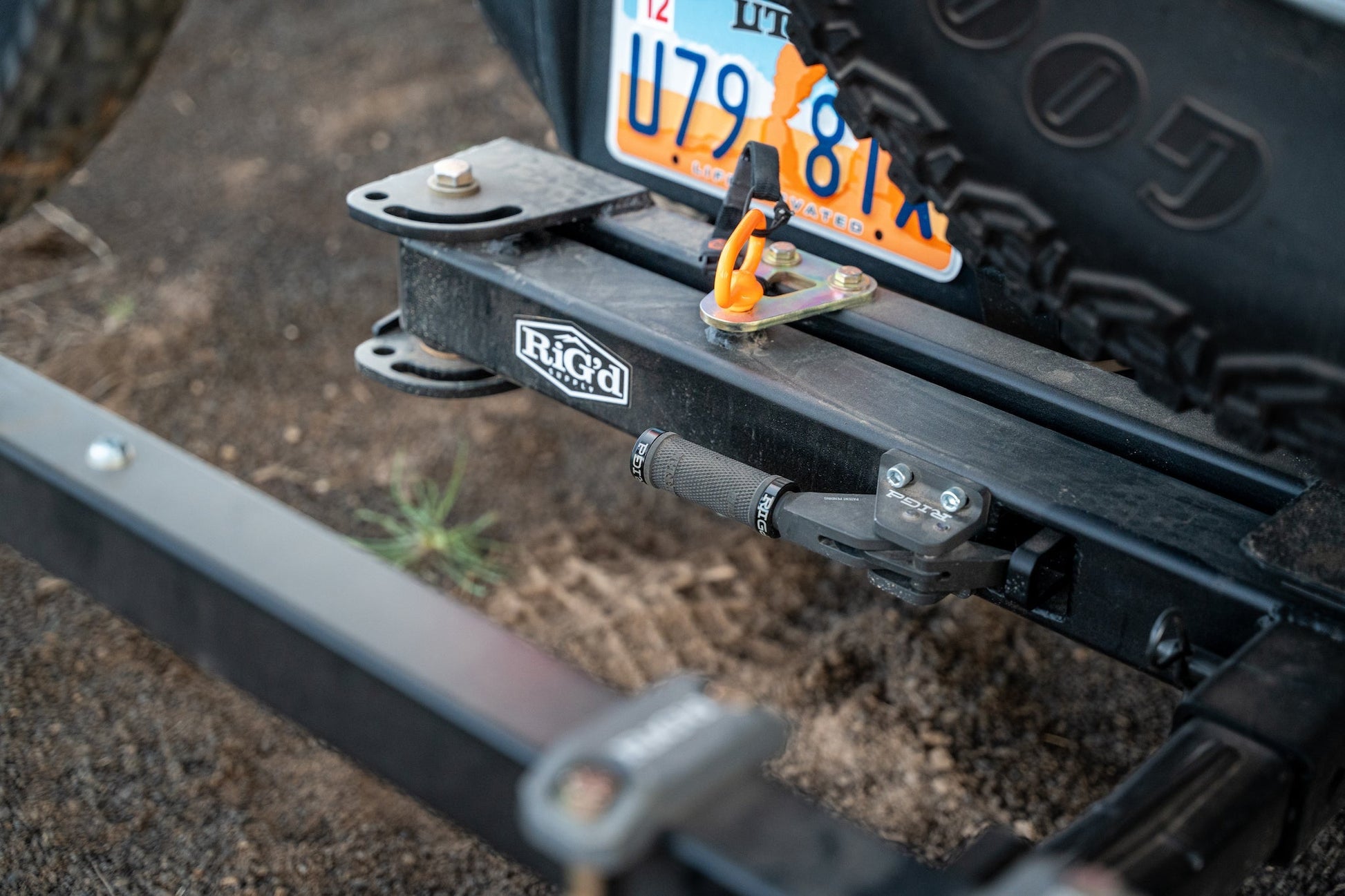 RambleSwing™ Bike Rack Swing Out RiGd Supply – Rugged USA Imports