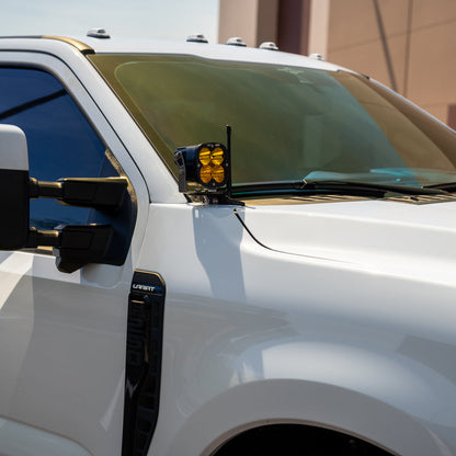 23-24 FORD SUPER DUTY SDHQ BUILT A-PILLAR LIGHT MOUNTS