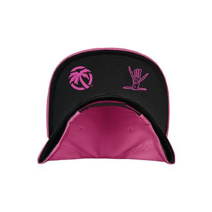 Wilkey Pink Hydro Snapback