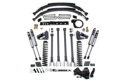 6 Inch Lift Kit | 4-Link Conversion | Ford F250/F350 Super Duty (17-19) 4WD | Diesel
