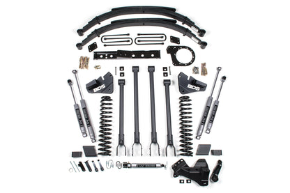 6 Inch Lift Kit | 4-Link Conversion | Ford F250/F350 Super Duty (17-19) 4WD | Diesel