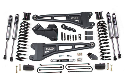 4 Inch Lift Kit w/ Radius Arm | Ford F250/F350 Super Duty (05-07) 4WD | Gas