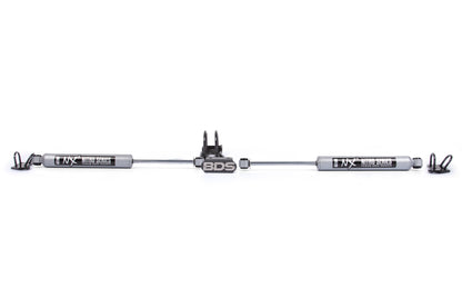 Dual Steering Stabilizer Kit w/ NX2 Shocks | Dodge Ram 1500 Mega Cab (06-08) 4WD | Y-Style Steering