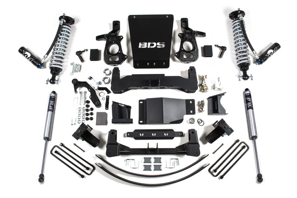 8 Inch Lift Kit | FOX 2.5 Coil-Over DSC | Chevy Silverado or GMC Sierra 1500 (14-18) 4WD