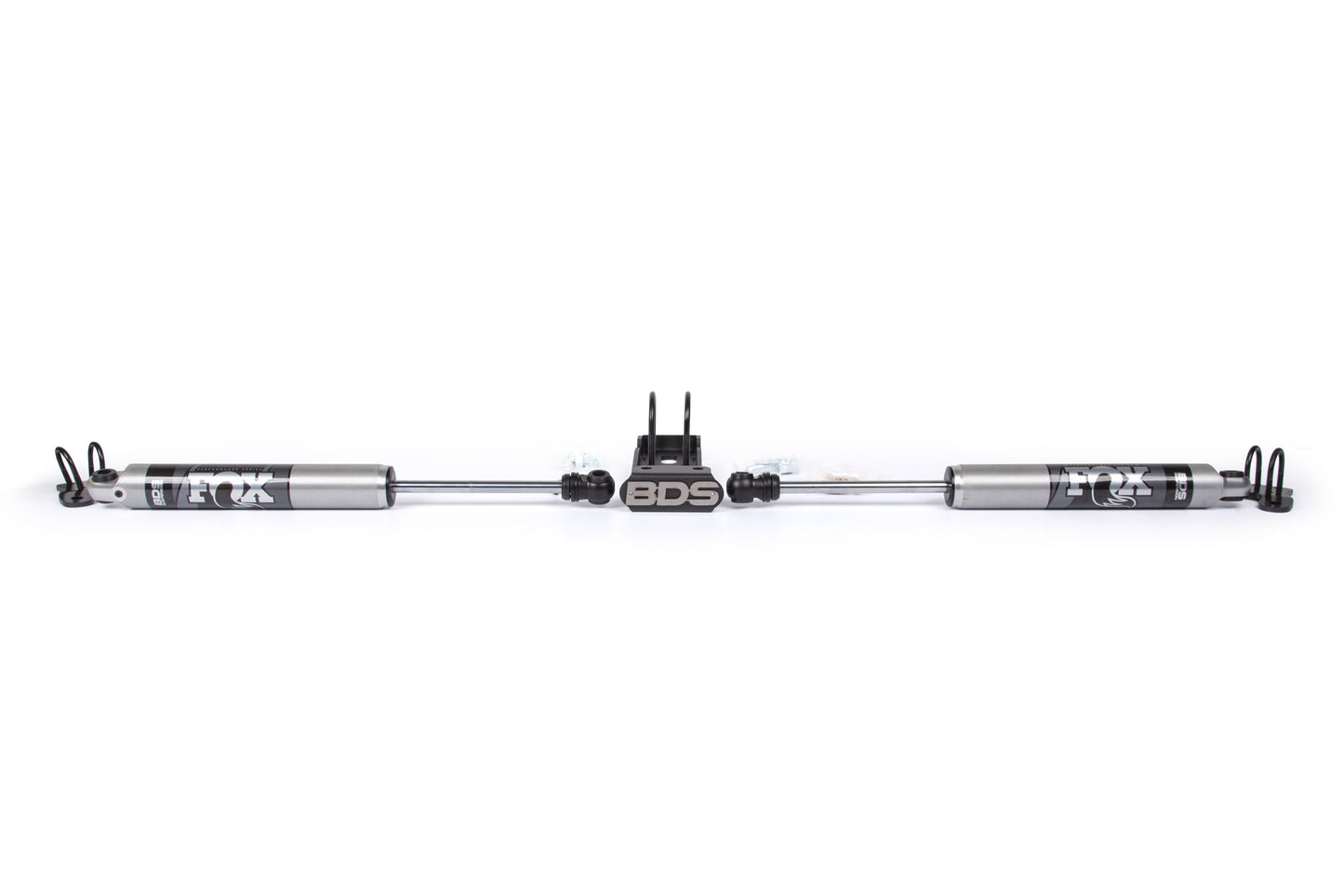 Dual Steering Stabilizer Kit w/ FOX 2.0 Performance Shocks | Jeep Wrangler TJ (97-06), Cherokee XJ (84-01), Grand Cherokee ZJ (93-98)
