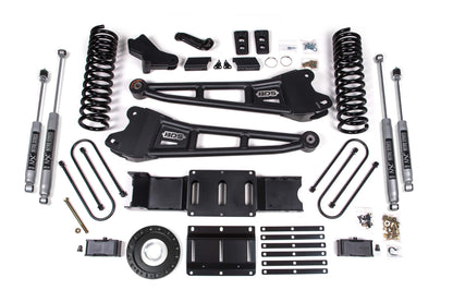 4 Inch Lift Kit w/ Radius Arm | 3 Inch Rear Block | Ram 3500 (19-24) 4WD | Diesel