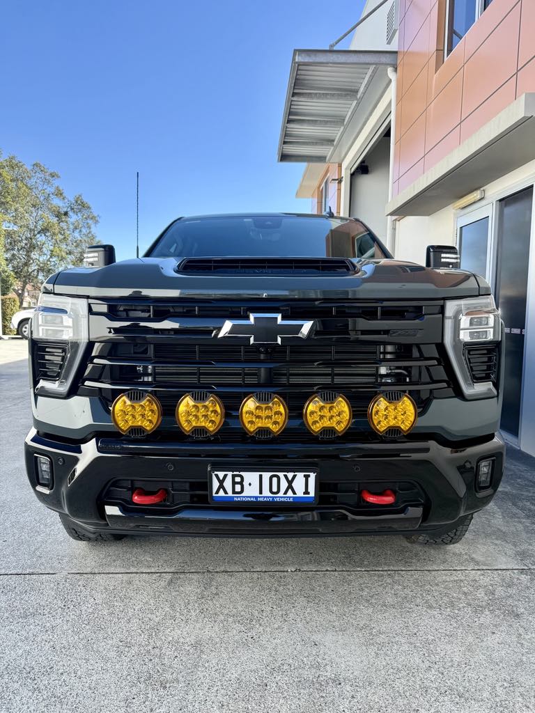 Rugged BullBars - Light/Nudge Bar Bracket to suit Chev 2500 2024+