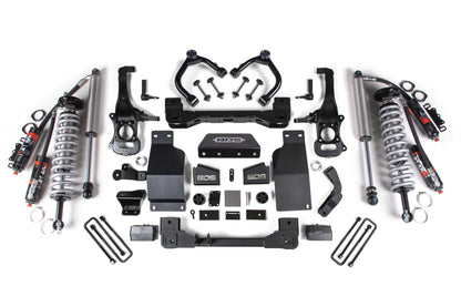 4 Inch Lift Kit | FOX 2.5 Performance Elite Coil-Over | Chevy Silverado or GMC Sierra 1500 (19-24) 4WD | Diesel