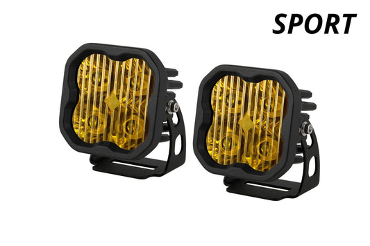 SS3 Sport ABL Yellow Flood Standard Pair Diode Dynamics