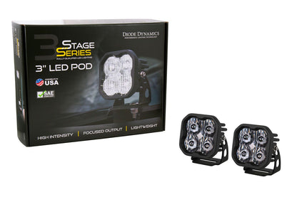 SS3 Sport ABL White Combo Standard Pair Diode Dynamics