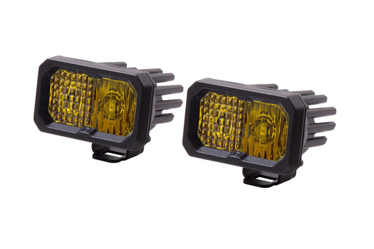 C2 1.0 SAE Yellow Combo Standard ABL Sport LED Pod (pair)