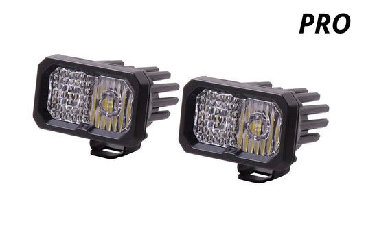 C2 1.0 SAE/DOT White Combo Standard Pro LED Pod (pair)
