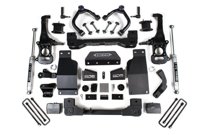 4 Inch Lift Kit | Chevy Trail Boss or GMC AT4 1500 (20-24) 4WD | Diesel