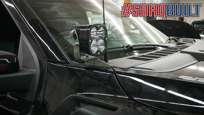 21-23 Ford Raptor SDHQ Built A-Pillar Light Mounts