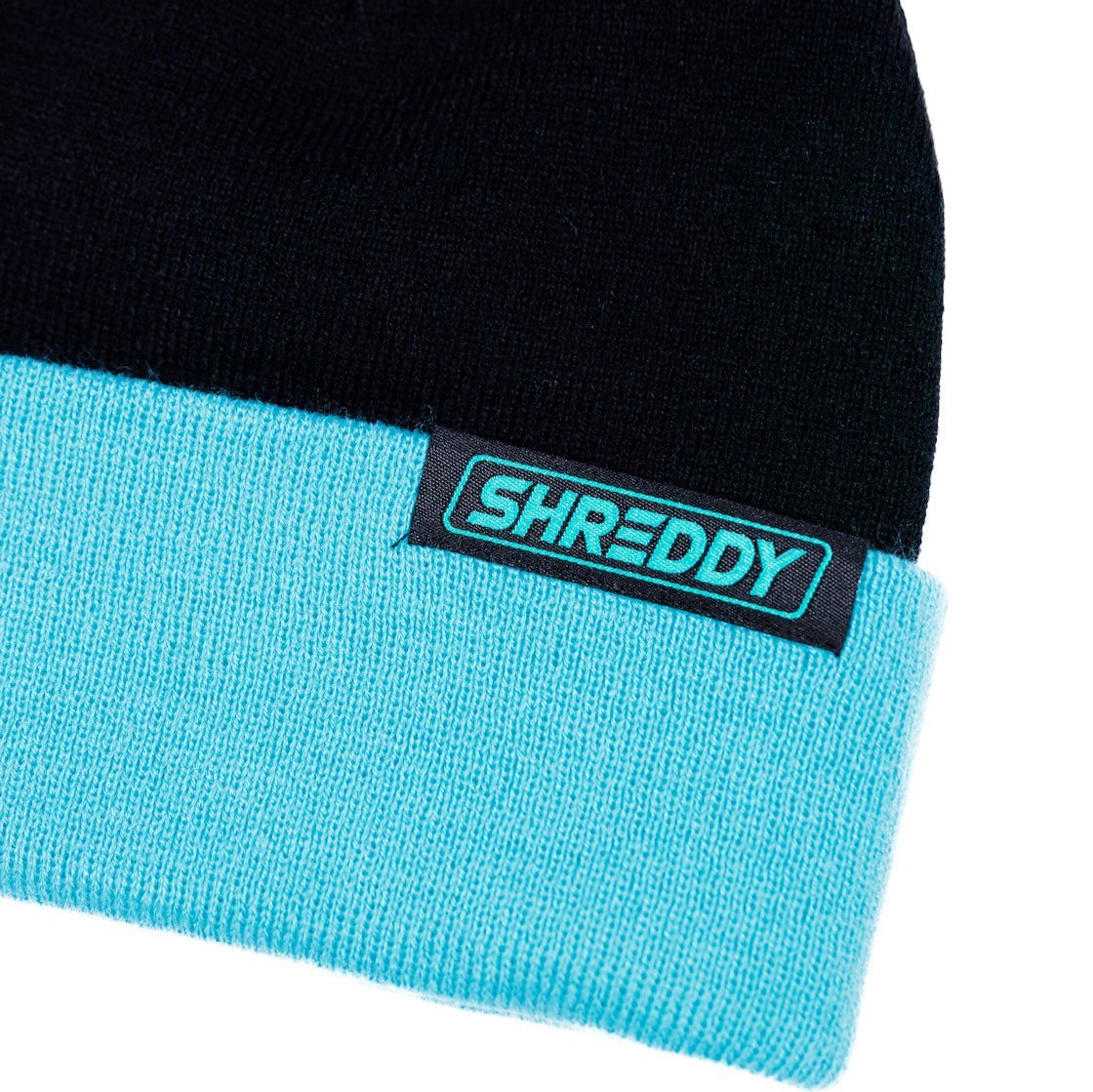 Icon Beanie (Black/Teal) - Shreddy