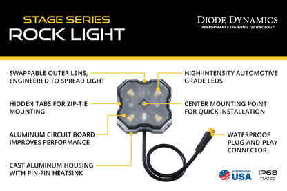 RGBW Rock Light Installer Kit (4-pack)