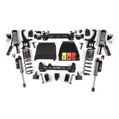 BDS Suspension - 5" Lift Kit with Fox 2.5" PE Coilover DSC Shocks